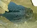 شهر اهل از نمای درون غار