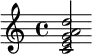 
<c' e' g' a' d''>2
