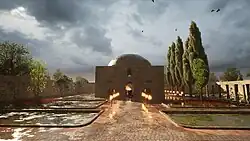 بازسازی سه بعدی بنای شاسوسا
