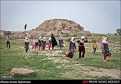 تپه بزرگ روستای کندر قزوین