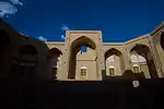 نمای درونی مدرسه علیا، ساخته شده در دوره صفوی