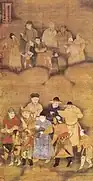 خدمتکارانِ قراردادی و بردگانی که از خانواده‌های خود جدا شده‌اند، معبد بائونینگ، دورهٔ دودمان مینگ.