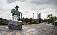 مجسمه سیاوش شاهنامه