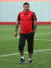 علی دایی، بازیکن و مربی تیم پرسپولیس