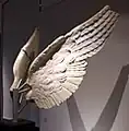 Marble wings from a Nike statue