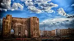 نمای شمالی ارگ در روز