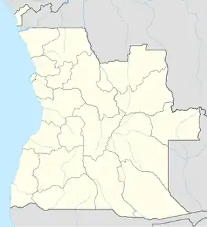 Ukuma (Ucama) در آنگولا واقع شده