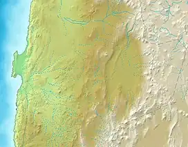 سررو توژل در Región de Antofagasta واقع شده