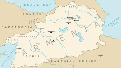 ارمنستان در زمان تیگران دوم