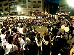 Awa Dancing Festival, as known for Bon Festival in Japan