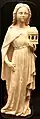 Fourteenth-century sculpture in the Musée National de l'Age Médiévale, پاریس