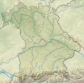 رگنزبورگ در بایرن واقع شده