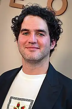 Picture of actor Benny Safdie at the premiere of The Odyssey in New York