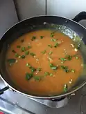 سوپ هویج و زنجبیل