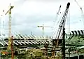 ورزشگاه در زمان ساخت