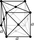 Cubic, face-centered