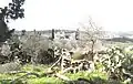 دیر آبان در پس‌زمینه بیت شمش