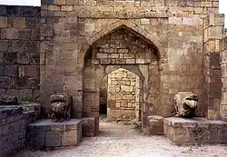 نمایی از درون آتشگاه تفلیس