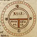 From a 12th-century copy of Etymologiae