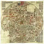 نقشه جهان ادریسی روجریانا (۱۱۵۴)