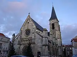 The church of Saint Hermeland of Bagneux