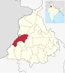 Located in the northwest part of the state