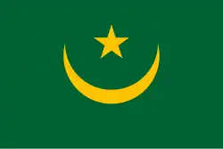 پرچم موریتانی