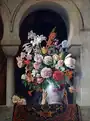 Vase of Flowers on the Window of a حرم‌سرا (۱۸۸۱)Pinacoteca di Brera, Milan