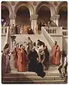 The Death of the دوجه Marin Faliero (۱۸۶۷)Pinacoteca di Brera, Milan