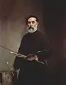 Self-portrait at age 69 (۱۸۶۰)Galleria degli اوفیتزی, Florence