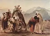 Meeting of یعقوب and عیسو (۱۸۴۴)Pinacoteca Tosio Martinengo, Brescia