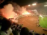 نمایی از هواداران حاضر در ورزشگاه در سال ۲۰۰۶