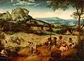 The Hay Harvest (۱۵۶۵), June-July, Oil on wood, National Museum (Prague), Lobkowicz family collection in Lobkowicz Palace in قلعه پراگ