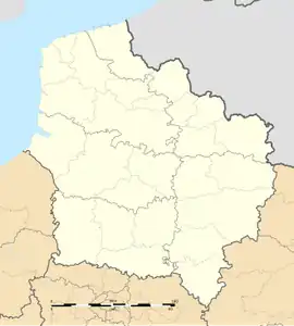 گاندولو در Hauts-de-France واقع شده