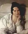 The Patient (portrait of Carolina Zucchi) (۱۸۲۵)Museo Civico, Turin