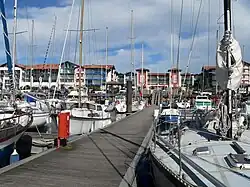 Hendaye harbour