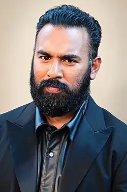 Picture of actor Himesh Patel at the premiere of The Odyssey in New York