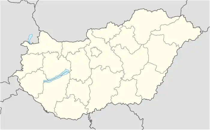 وال در مجارستان واقع شده