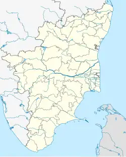 آرکوت (ولور) در Tamil Nadu واقع شده