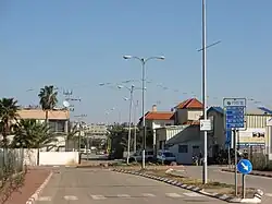 Southern entrance to Jaljulia