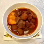 کبه سفارجلیه شام، خوراک گوشت گاو در سس به