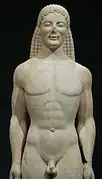 کوروسِ گتی، بخشی از مجموعه موزه