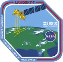 Landsat 7 mission patch