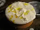 لاسی در ظرف سفالی