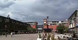 Square in central Lillestrøm