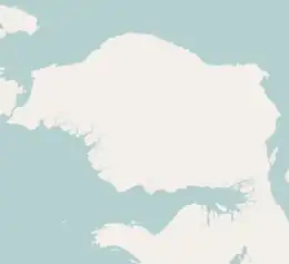 سورونگ در Bird's Head Peninsula واقع شده