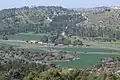 نمایی از درهٔ ایلا به سوی بیت نتیف