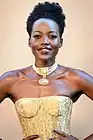 Picture of actress Lupita Nyong'o at the premiere of The Odyssey in New York