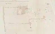 ناحیهٔ شمال غربی شهر مردگان فنیقی، که غار آپولون و آرامگاه اشمون‌عازار دوم را نشان می‌دهد.