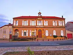 The town hall in Argancy